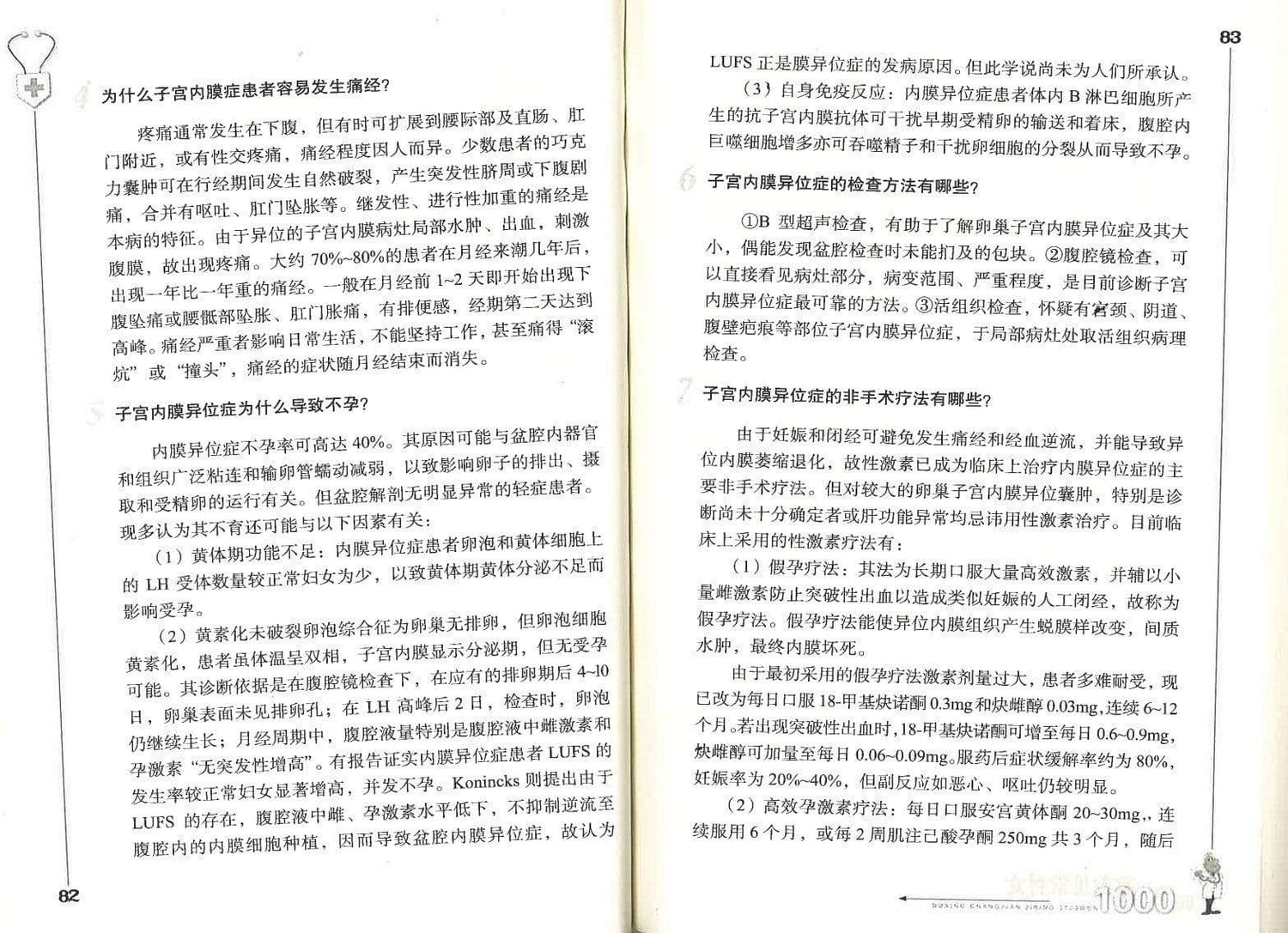 女性常见疾病1000问