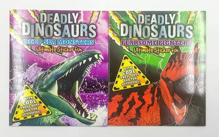 1000 Stickers Dinosaur Activity Pack (4 Books)