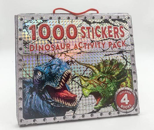 1000 Stickers Dinosaur Activity Pack (4 Books)