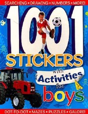 1001 Stickers for with Activities for Boys