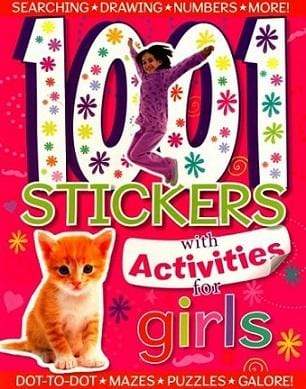 1001 Stickers with Activities for Girls