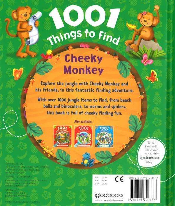 1001 Things To Find: Cheeky Monkey