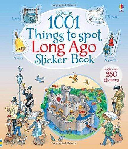 1001 Things to Spot Long Ago Sticker Book (1001 Things to Spot Sticker Books)