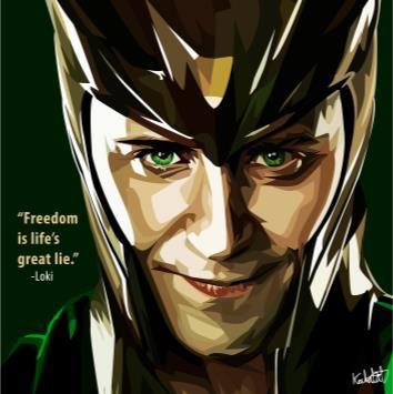 Loki Pop Art Medium (20'X20')