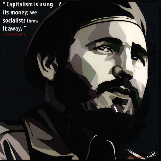 Fidel Castro Pop Art (10'X10')