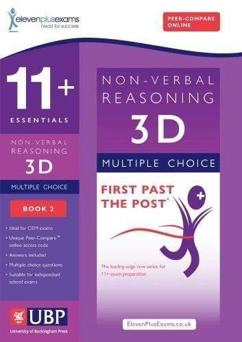 11 + 3D Non-Verbal Reasoning - Book 2