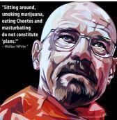 Walter White Pop Art (10X10)