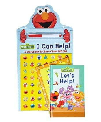 123 Sesame Street: I can help! (A Storybook and Chore Chart Gift Set)
