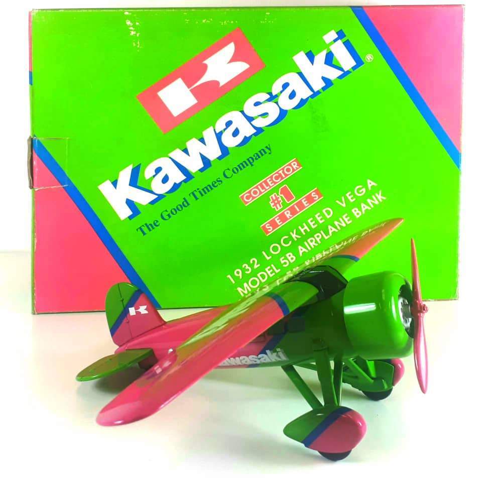 1932 Lockheed Vega Model 5B Airplane Bank Kawasaki