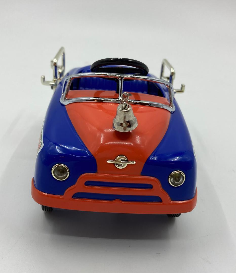 1948 FIRE ENGINE PEDAL CAR BANK- GATOR SQUAD