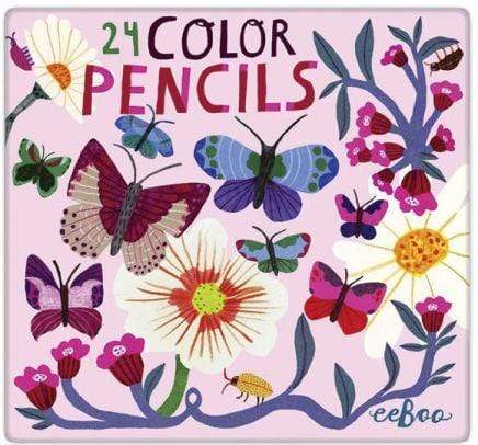 24 Color Pencils