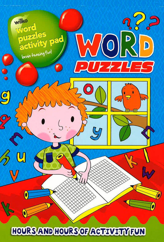 Word Puzzles Activity Pad