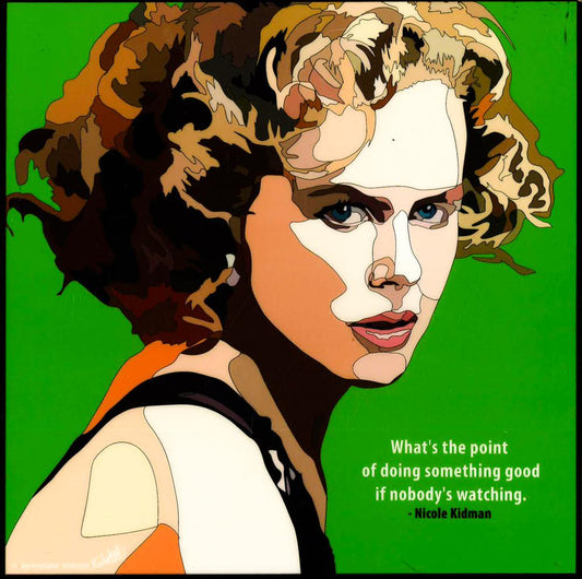 Nicole Kidman Pop Art (10'X10')