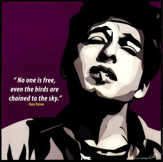 Bob Dylan Pop Art (10'X10')