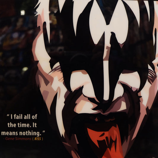 Gene Simmons: Kiss Pop Art (10'X10')
