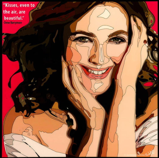 Drew Barrymore Pop Art (10'X10')