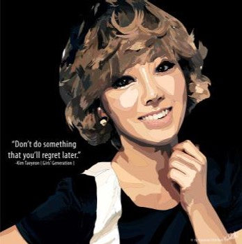 Kim Taeyeon: Don't Do Something That You'll Pop Art (10'X10')