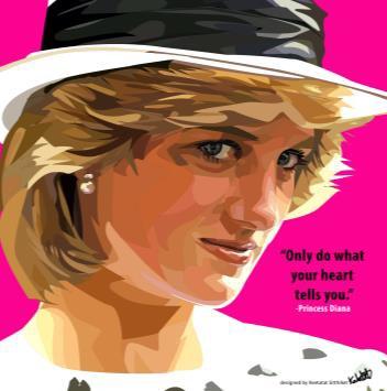 Princess Diana Pop Art (10'X10')
