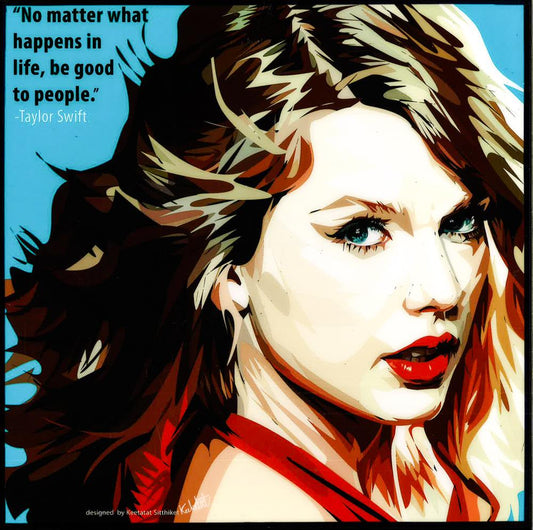 Taylor Swift Ver.1 Pop Art (10'X10')