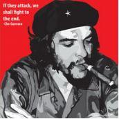 Che Guevara Small Pop Art (10X10)