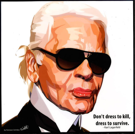 Karl Lagerfeld Pop Art (10'X10')