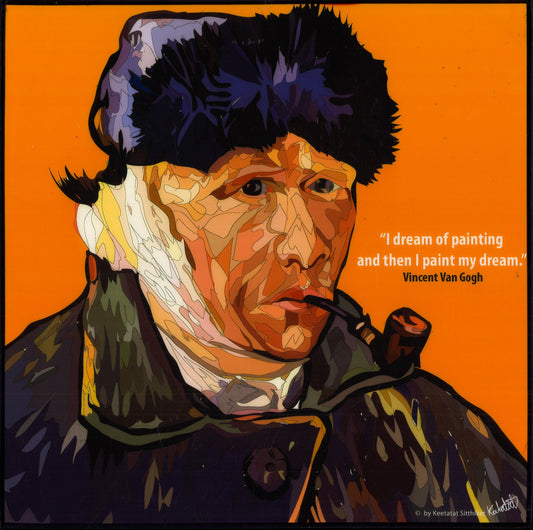 Vincent Van Gogh Pop Art (10'X10')