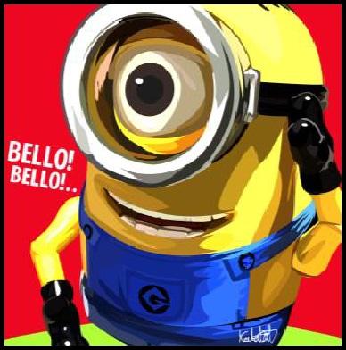 Minion: Bello Bello Pop Art (10'X10')