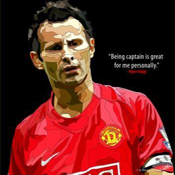 Ryan Giggs Pop Art (10'X10')