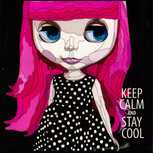 Blythe: Keep Calm And Stay Cool Pop Art (10'X10')