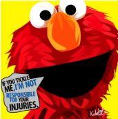Elmo If You Tickle Me Pop Art (10X10)
