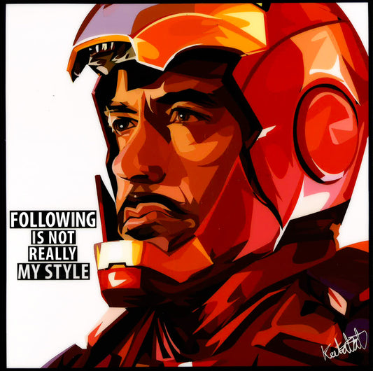 Tony Stark: Following Pop Art (10X10)