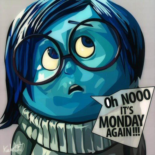 Pop Art: Inside Out - Sadness (26 Cm X 26 Cm)