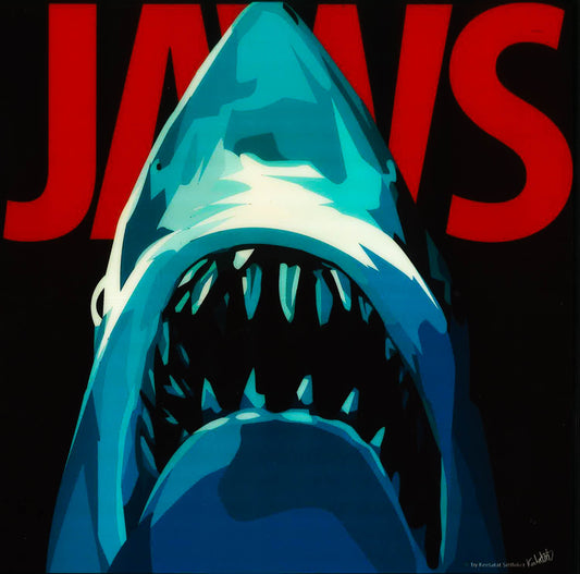 Jaws Pop Art (10X10)