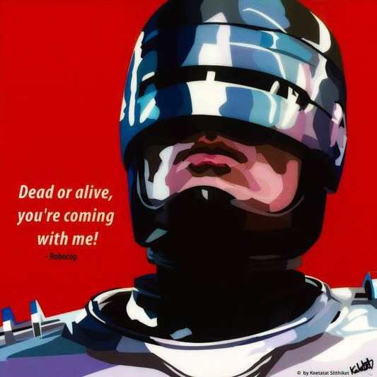 Robocop Pop Art (10X10)