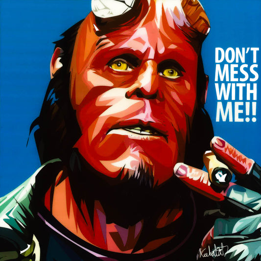 Hell Boy Pop Art (10X10)