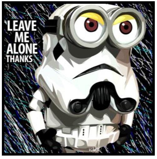 Minion: Stormtrooper Pop Art (10X10)