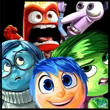 Inside Out Group Pop Art (10X10)