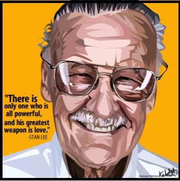 Stan Lee: Ver.1 Pop Art (10X10)