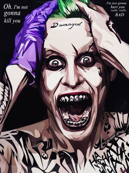 Joker: Ver.5: Jared Leto Large Pop Art (30X40)