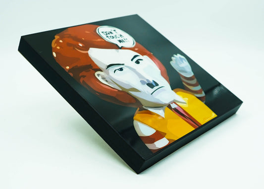 MC HITLER: DON'T Touch Me Pop Art (10X10)