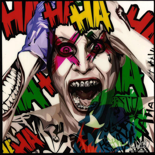Joker Ver.5: Hahahaha Pop Art (10X10)