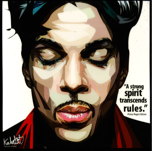 Prince Rogers Nelson Pop Art (10X10)
