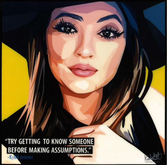 Kylie Jenner Pop Art (10X10)