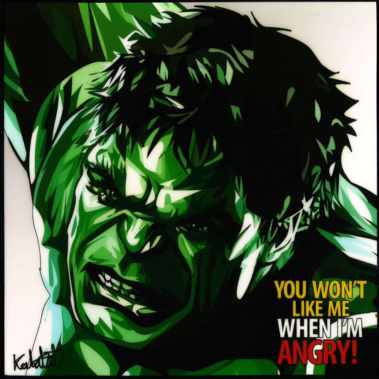 Hulk: Ver.2 Pop Art 10X10