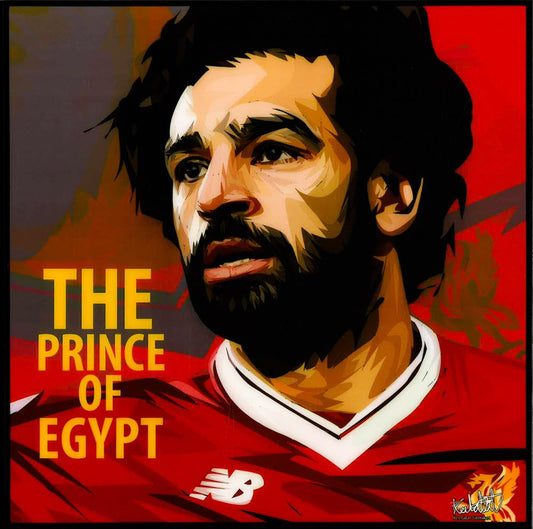 Mohamed Salah Pop Art (10X10)