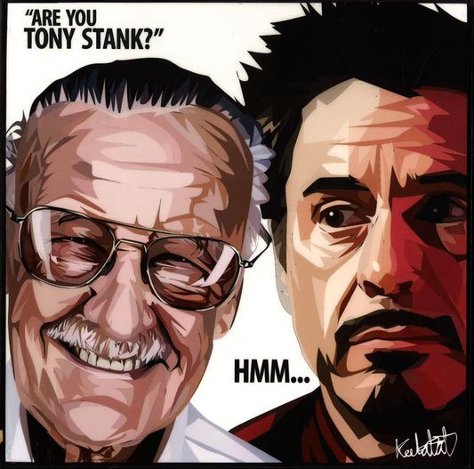 Are You Tony Stank? Pop Art (10X10)
