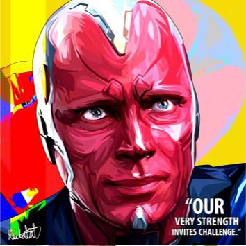 Vision_Our Very Strength Pop Art (10X10)