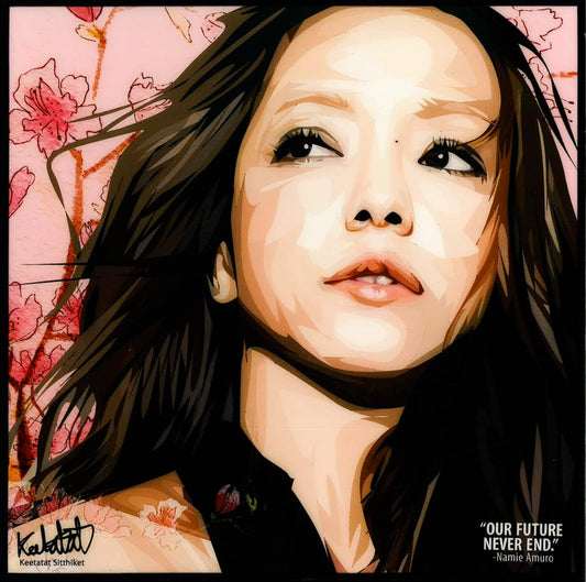 Namie Amuro_Our Future Never End Pop Art (10'X10')