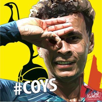 Dele Alli_#Coys Pop Art (10X10)
