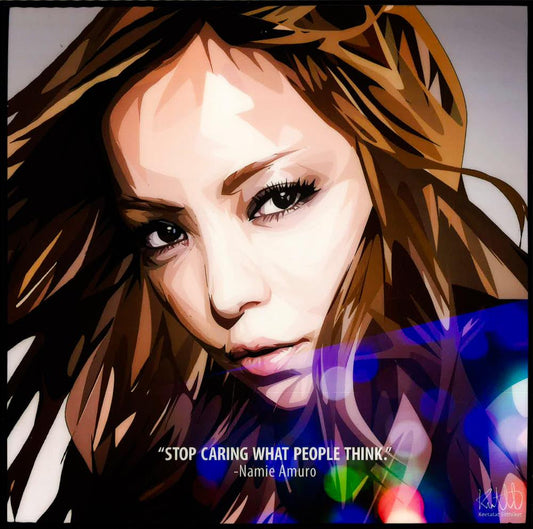 Namie Amuro Ver.2_Stop Caring Pop Art (10X10)